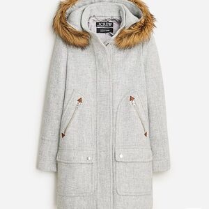 J.Crew chateau parka in Italian stadium-cloth
